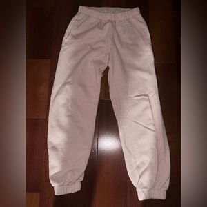 super cute beautiful blush pink brandy Melville sweatpants